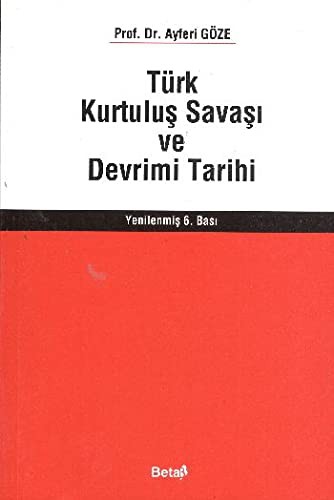 Türk Kurtuluş Savaşı ve Devrimi Tarihi kitap kapağı