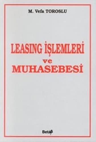 Leasing İşlemleri ve Muhasebesi kitap kapağı