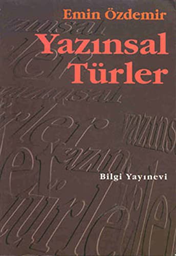 Yazınsal Türler kitap kapağı