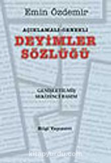 Deyimler Sözlüğü kitap kapağı