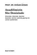 Anadilimizin Söz Denizinde kitap kapağı