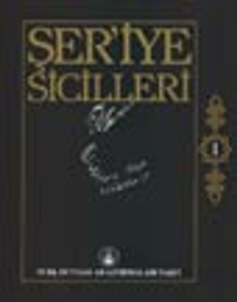 Şeriye Sicilleri 1 ve 2 kitap kapağı