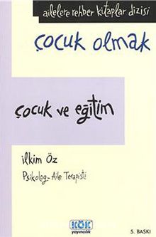 Çocuk ve Eğitim (ciltsiz) kitap kapağı