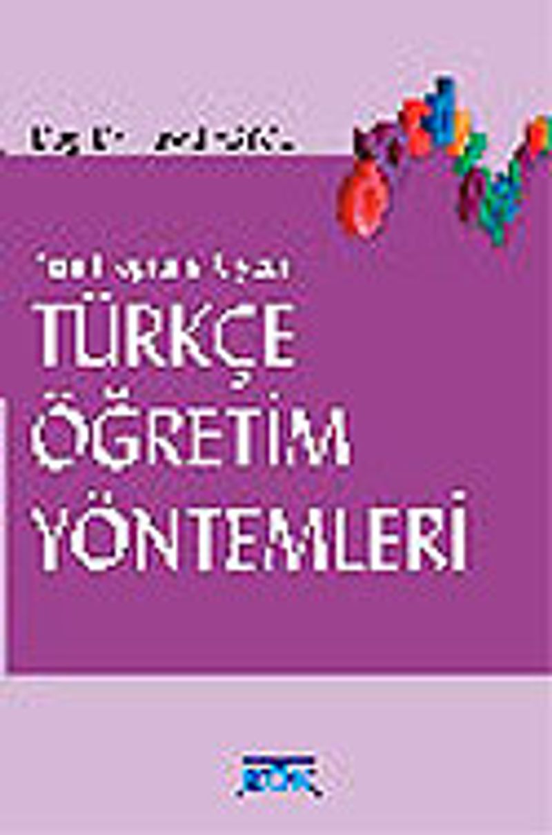 Türkçe Öğretim Yöntemleri kitap kapağı