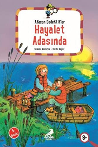 Afacan Dedektifler Hayalet Adasında kitap kapağı