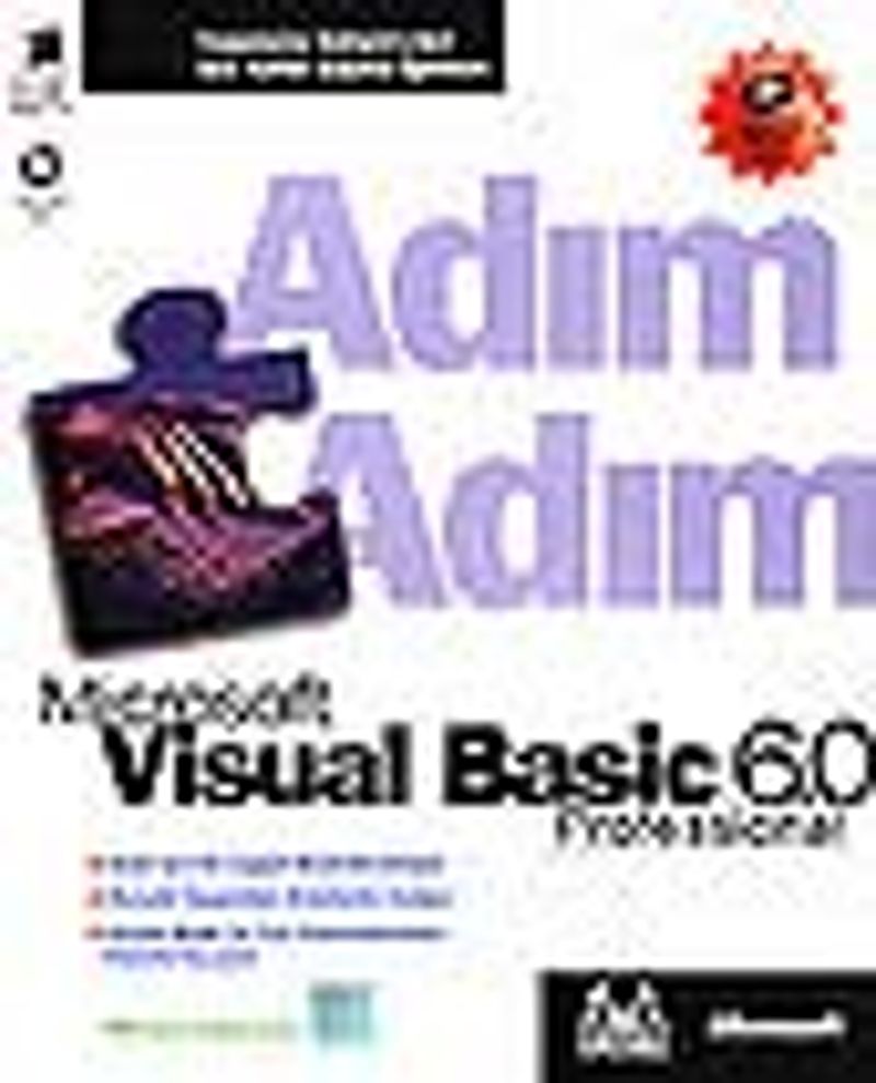 Adım Adım Microsoft Visual Basic 6.0 Professional kitap kapağı