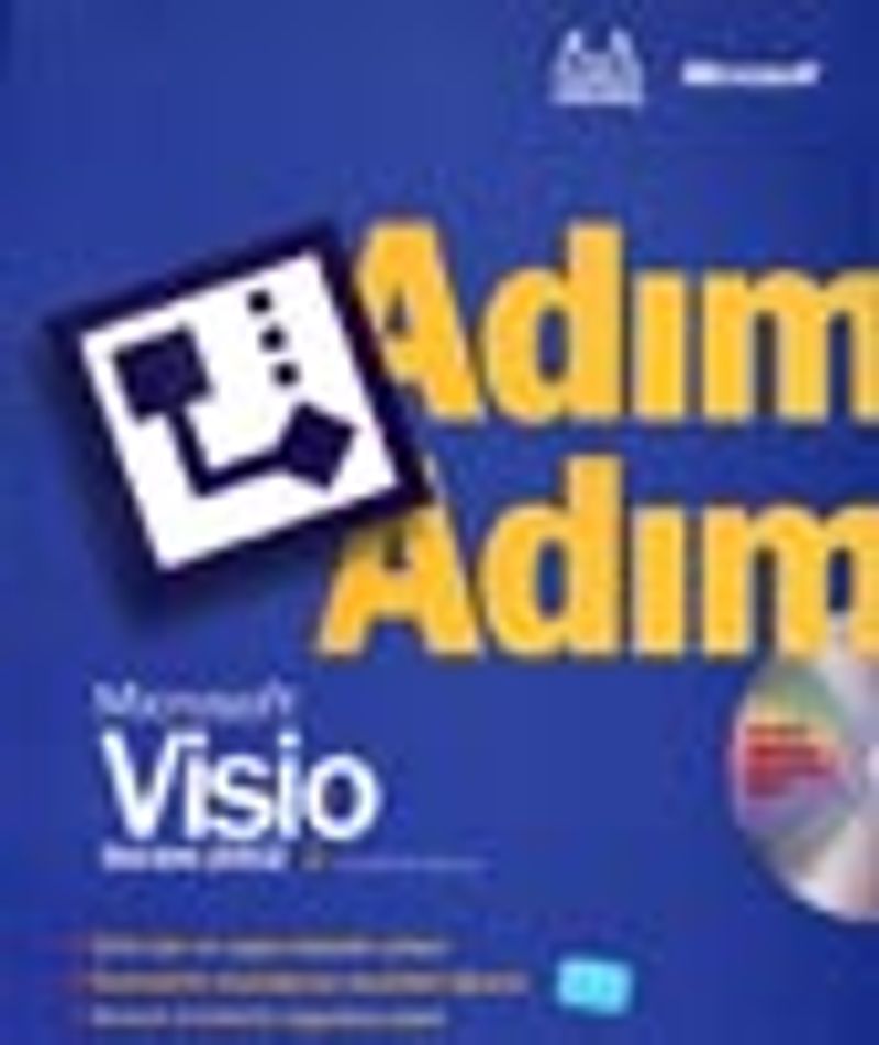 Adım Adım Microsoft Visio 2002 kitap kapağı