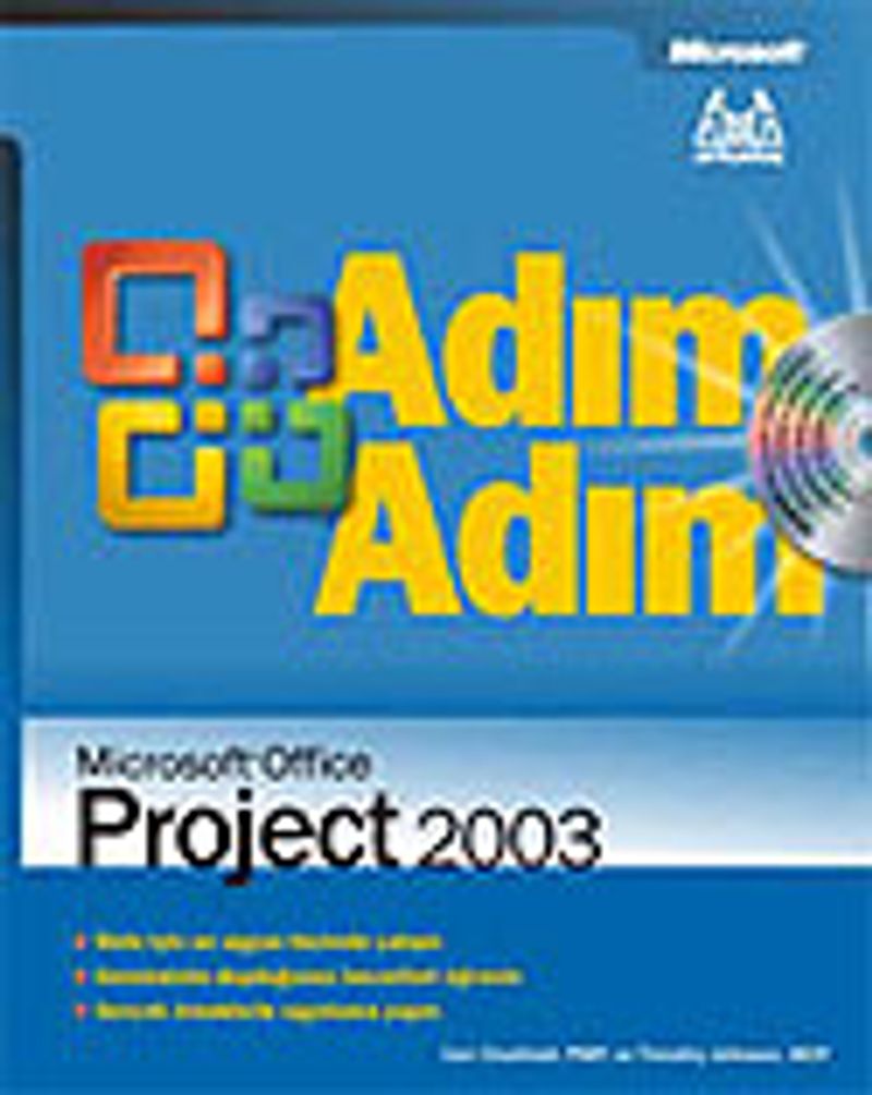 Adım Adım Microsoft Office Project 2003 (CD) kitap kapağı
