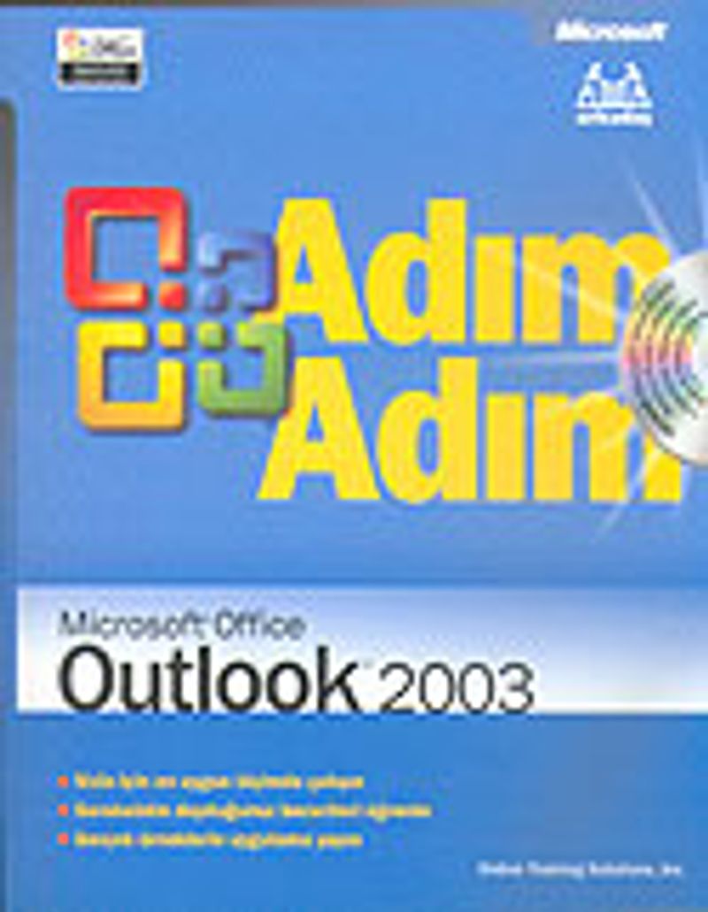 Adım Adım Microsoft Office Outlook 2003 kitap kapağı