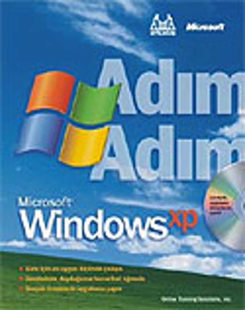 Adım Adım Microsoft Windows XP kitap kapağı