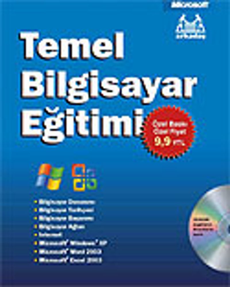Temel Bilgisayar Eğitimi kitap kapağı
