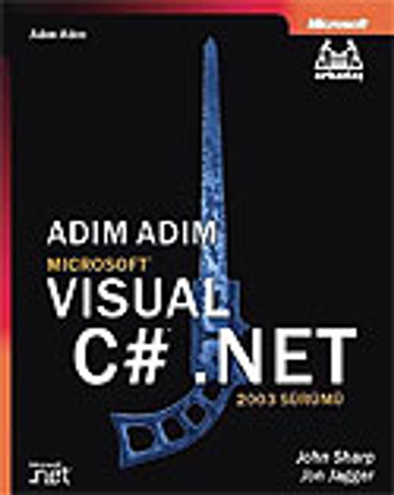 Adım Adım Microsoft Visual C#.NET 2003 kitap kapağı