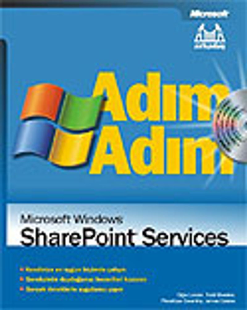 Adım Adım Microsoft Windows Sharepoint Services kitap kapağı