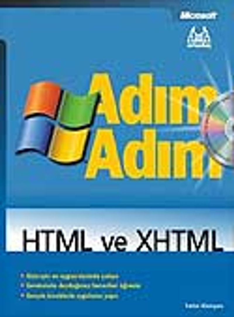 Adım Adım HTML ve XHTML (Cd İlaveli) kitap kapağı