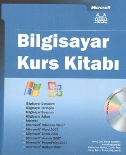 Bilgisayar Kurs Kitabı (Vista ve Office 2007) Cd Ekli kitap kapağı