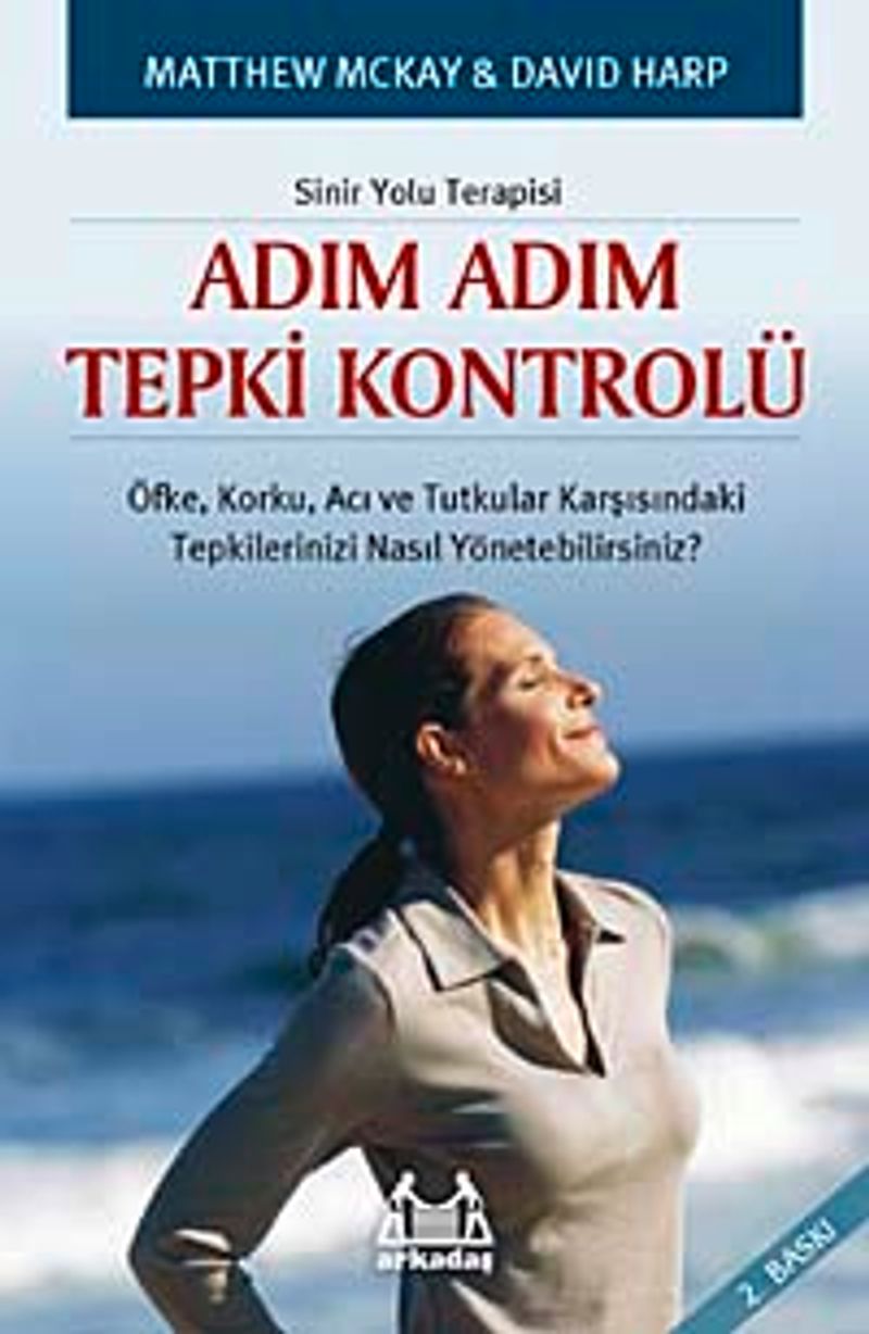 Sinir Yolu Terapisi Adım Adım Tepki Kontrolü kitap kapağı