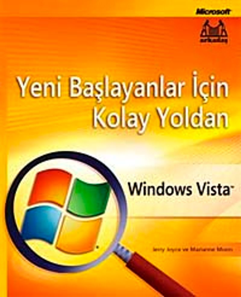 Yeni Başlayanlar İçin Kolay Yoldan Windows Vista kitap kapağı