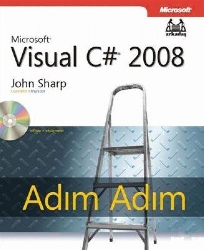 Adım Adım Visual C# 2008 kitap kapağı