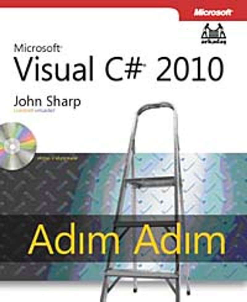Adım Adım Visual C# 2010 kitap kapağı