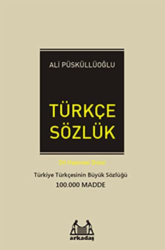 Türkçe Sözlük - Türkiye Türkçesinin Büyük Sözlüğü 100.000 Madde kitap kapağı