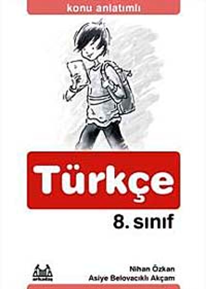 8. Sınıf Türkçe Konu Anlatımlı Yardımcı Ders Kitabı kitap kapağı