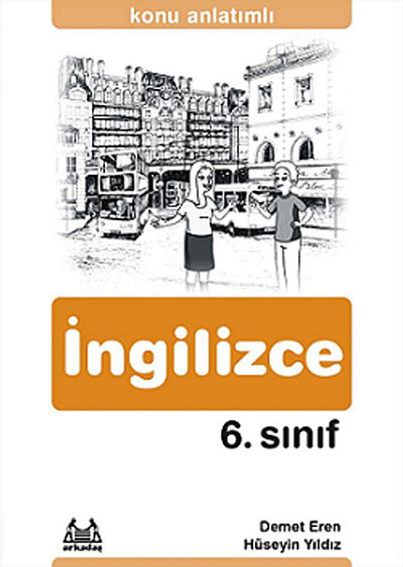 6. Sınıf İngilizce Konu Anlatımlı Yardımcı Ders Kitabı kitap kapağı