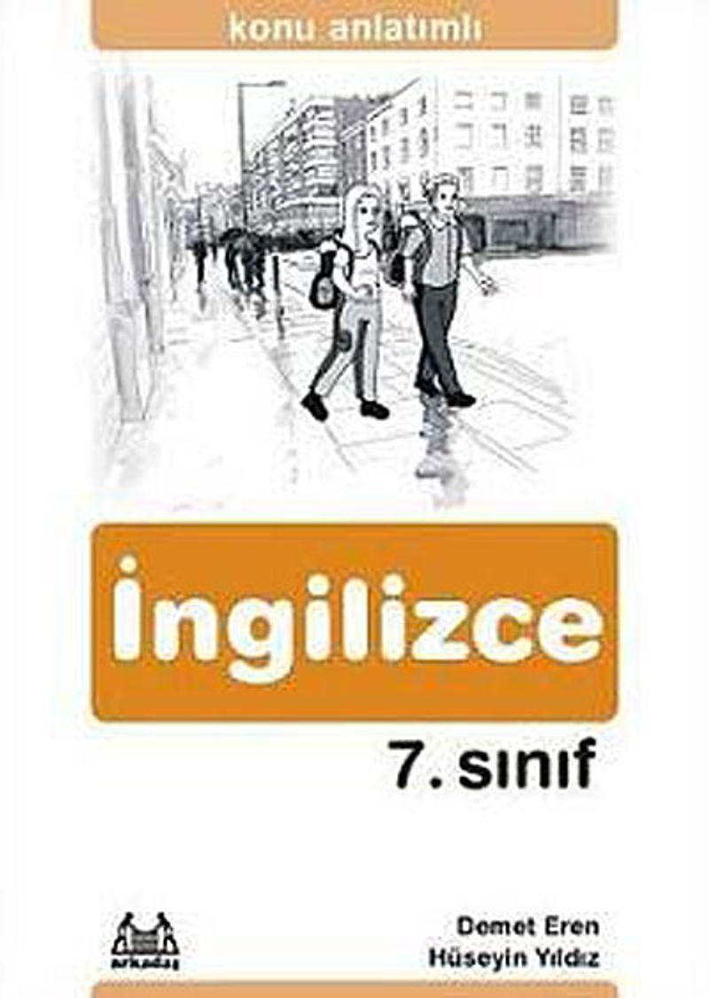 7. Sınıf İngilizce Konu Anlatımlı Yardımcı Ders Kitabı kitap kapağı