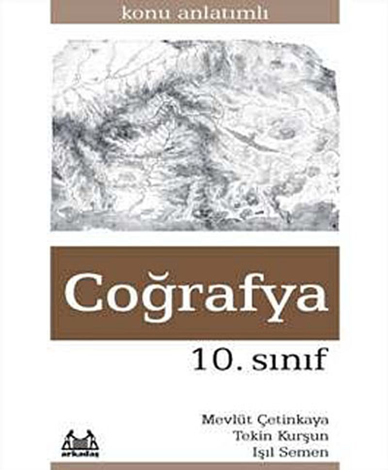 10. Sınıf Coğrafya Konu Anlatımlı Yardımcı Ders Kitabı kitap kapağı