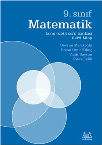 9. Sınıf Matematik Konu Özetli Soru Bankası (Mavi Kitap) kitap kapağı