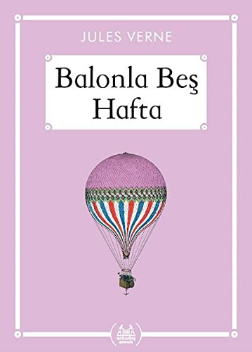 Balonla Beş Hafta (Gökkuşağı Cep Kitap) kitap kapağı