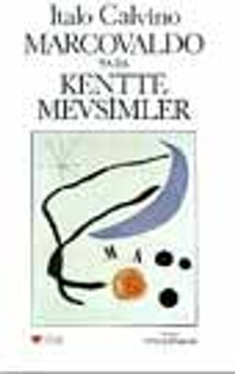 Marcovaldo-Kentte Mevsimler kitap kapağı