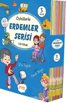 3. Sınıflar İçin Öykülerle Erdemler Serisi (10 Kitap) kitap kapağı
