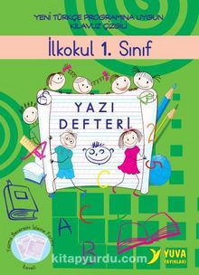 İlkokul 1. Sınıf Yazı Defteri Temel Harflerle kitap kapağı