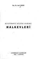 Halkevleri Atatürk'ün Kültür Kurumu kitap kapağı
