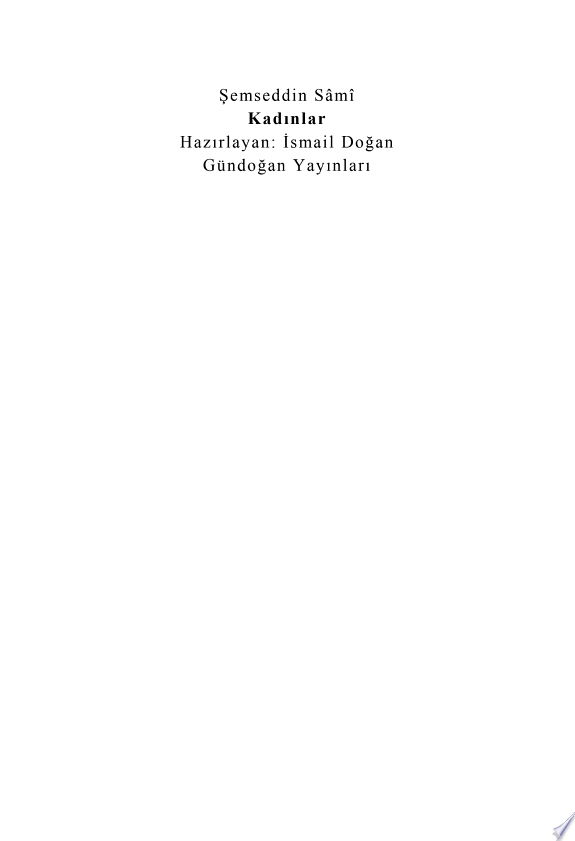 Kadınlar kitap kapağı