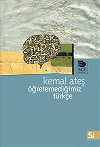 Öğretemediğimiz Türkçe kitap kapağı