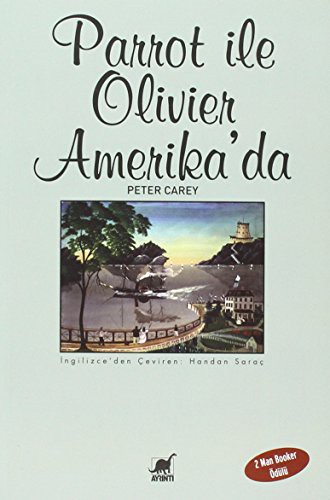 Parrot ile Oliver Amerika'da kitap kapağı
