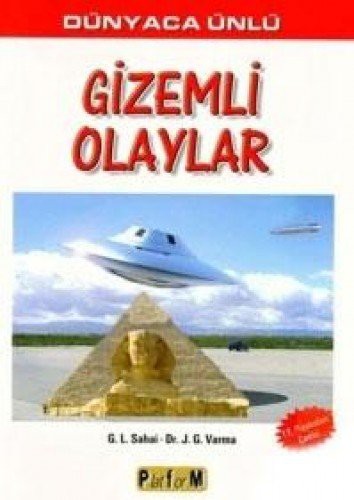 Dünyaca Ünlü Gizemli Olaylar kitap kapağı