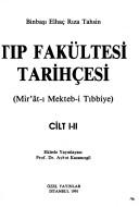 Tıp Fakültesi Tarihçesi Cilt: 1-2 kitap kapağı