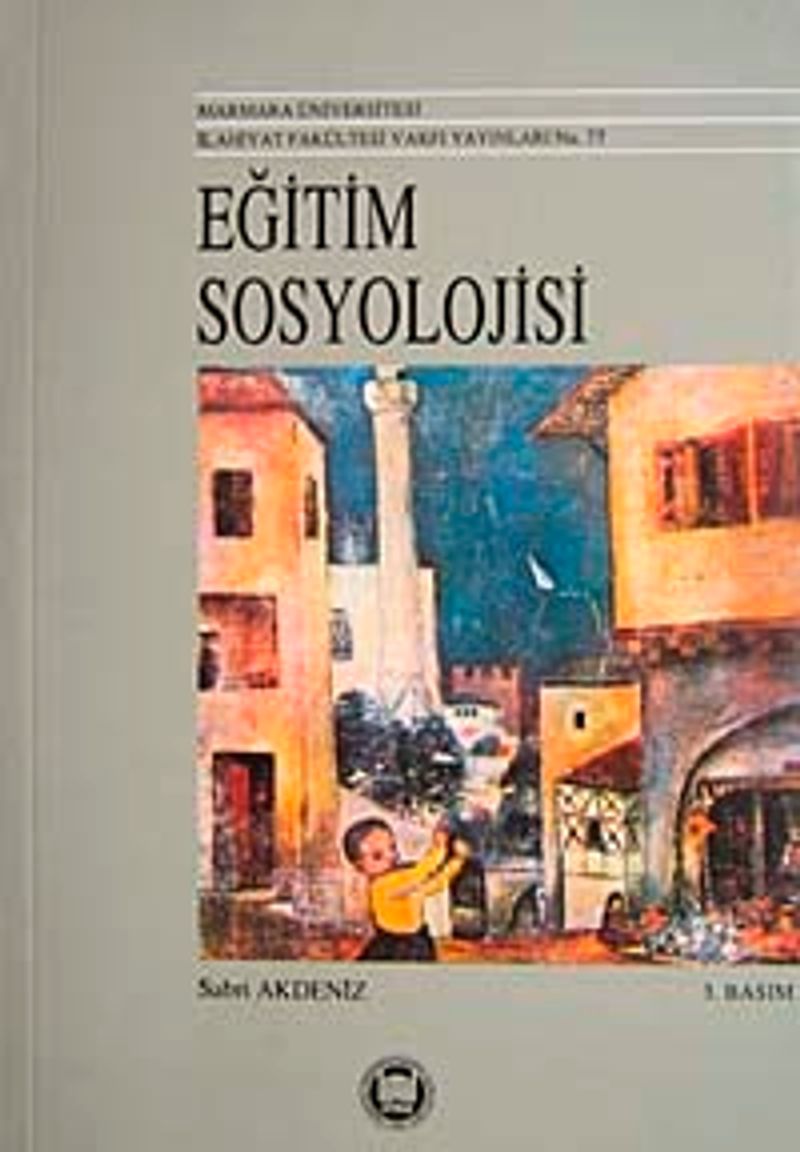 Eğitim Sosyolojisi kitap kapağı