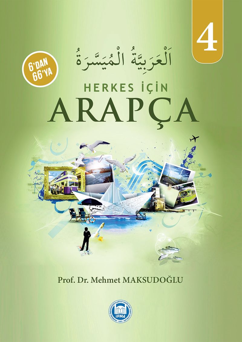 6'dan 66'ya Herkes İçin Arapça -4 kitap kapağı