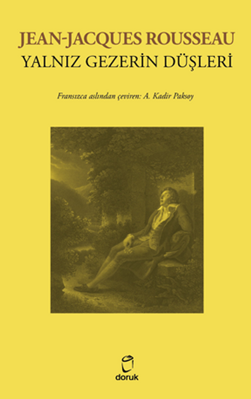 Jean-Jacques Rousseau Yalnız Gezerin Düşleri kitap kapağı