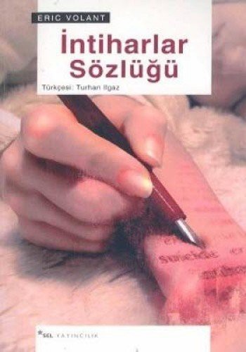 İntiharlar Sözlüğü kitap kapağı
