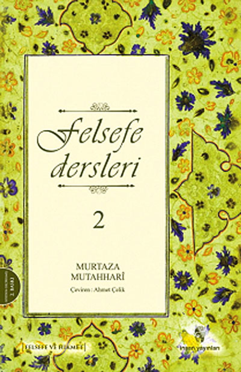Felsefe Dersleri 2 kitap kapağı