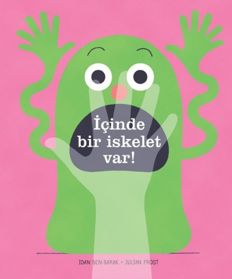 İçinde Bir İskelet Var! kitap kapağı