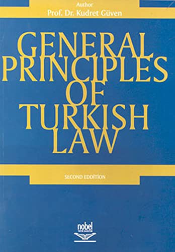 General Principles of Turkish Law kitap kapağı