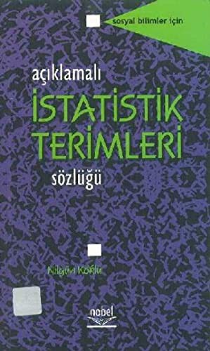 Açıklamalı İstatistik Terimleri Sözlüğü kitap kapağı