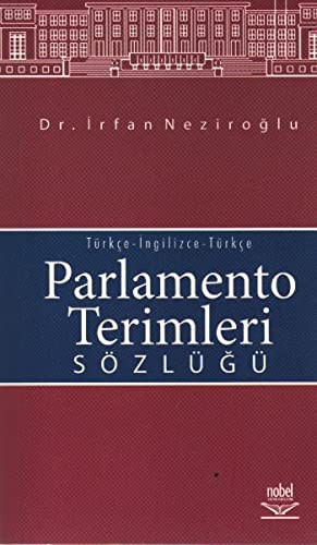 Parlamento Terimleri Sözlüğü Türkçe-İngilizce-Türkçe kitap kapağı