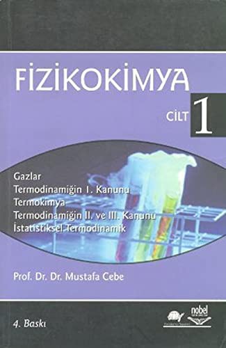 Fizikokimya Cilt 1 kitap kapağı