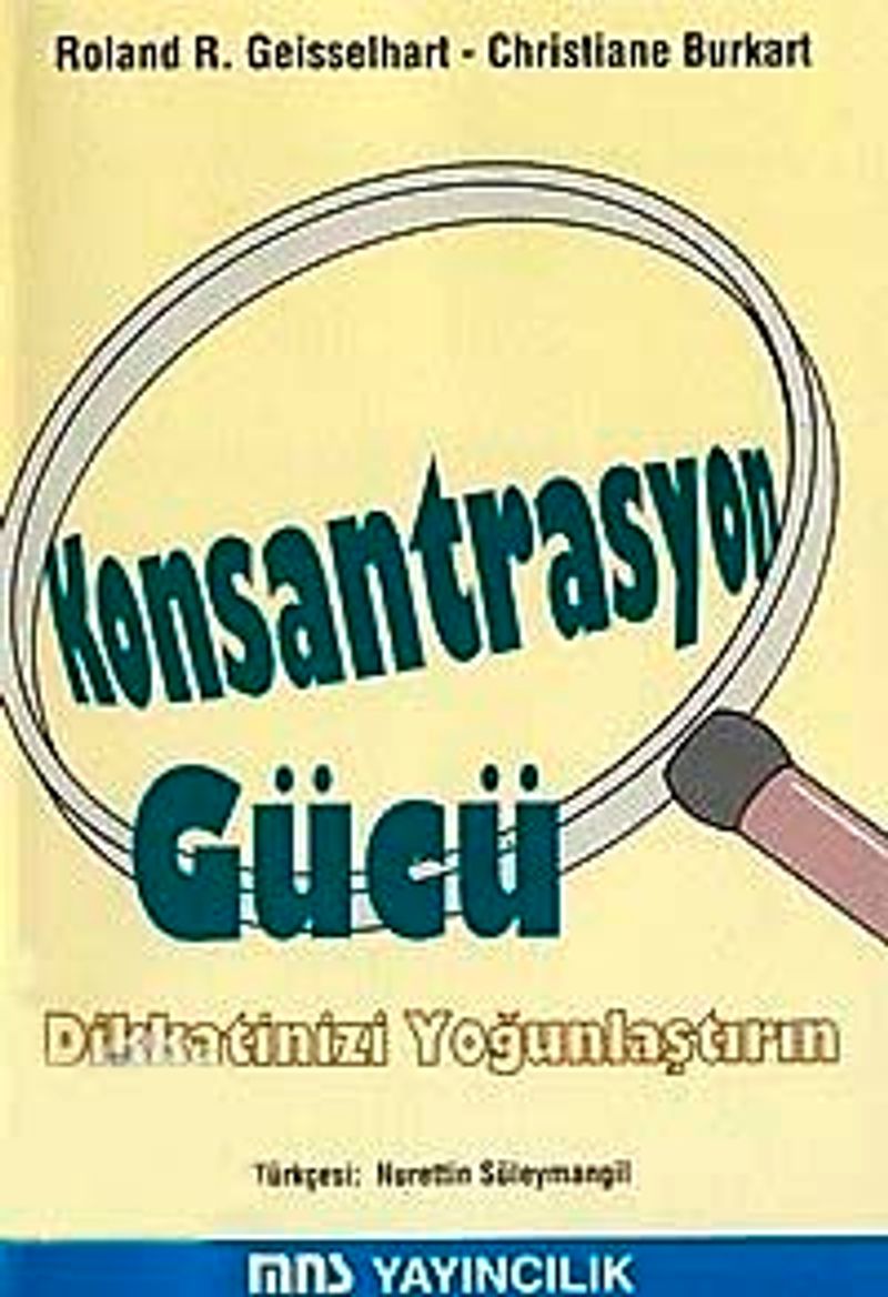 Konsantrasyon Gücü kitap kapağı